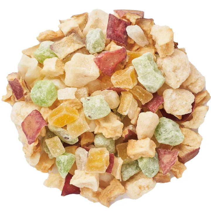 【10g／50g／200g】食べられるフルーツティー｜TeaEAT／TEAtriCO No.310 ローズ＆メロン｜ドライフルーツティー／ローズ＆メロン／カフェインレス