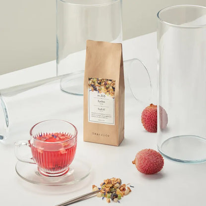 【10g／50g／200g】食べられるフルーツティー｜TeaEAT／TEAtriCO No.315 ライチ｜ドライフルーツティー／ライチ／カフェインレス
