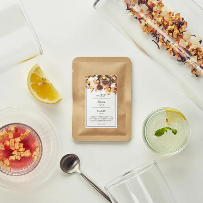 【10g／50g／200g】食べられるフルーツティー｜TeaEAT／TEAtriCO No.317 フレスカ｜ドライフルーツティー／フレスカ／カフェインレス