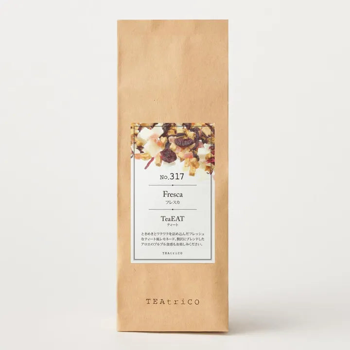 【10g／50g／200g】食べられるフルーツティー｜TeaEAT／TEAtriCO No.317 フレスカ｜ドライフルーツティー／フレスカ／カフェインレス