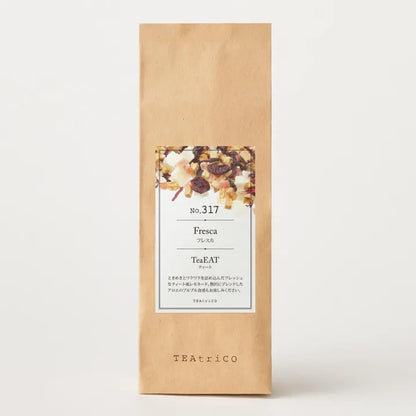 【10g／50g／200g】食べられるフルーツティー｜TeaEAT／TEAtriCO No.317 フレスカ｜ドライフルーツティー／フレスカ／カフェインレス