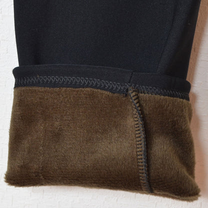 【M〜LL】裏シャギータックストレートパンツ｜暖かい・伸縮性・美脚シルエット・Economico・4-KJ-2