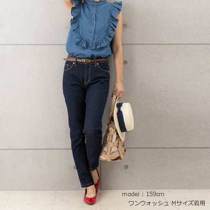 【S〜LL】スタイルアップ美脚スキニーパンツ｜伸張回復・補正フィット・オールシーズン対応