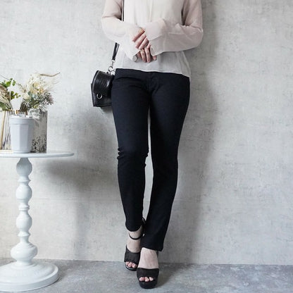 【S〜LL】スタイルアップ美脚スキニーパンツ｜伸張回復・補正フィット・オールシーズン対応