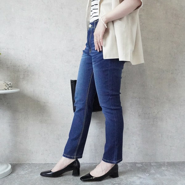 【S〜LL】スタイルアップ美脚スキニーパンツ｜伸張回復・補正フィット・オールシーズン対応