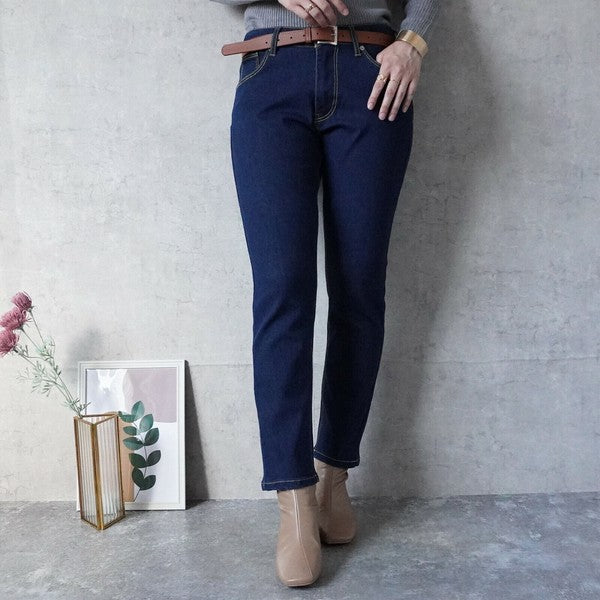 【S〜LL】スタイルアップ美脚スキニーパンツ｜伸張回復・補正フィット・オールシーズン対応