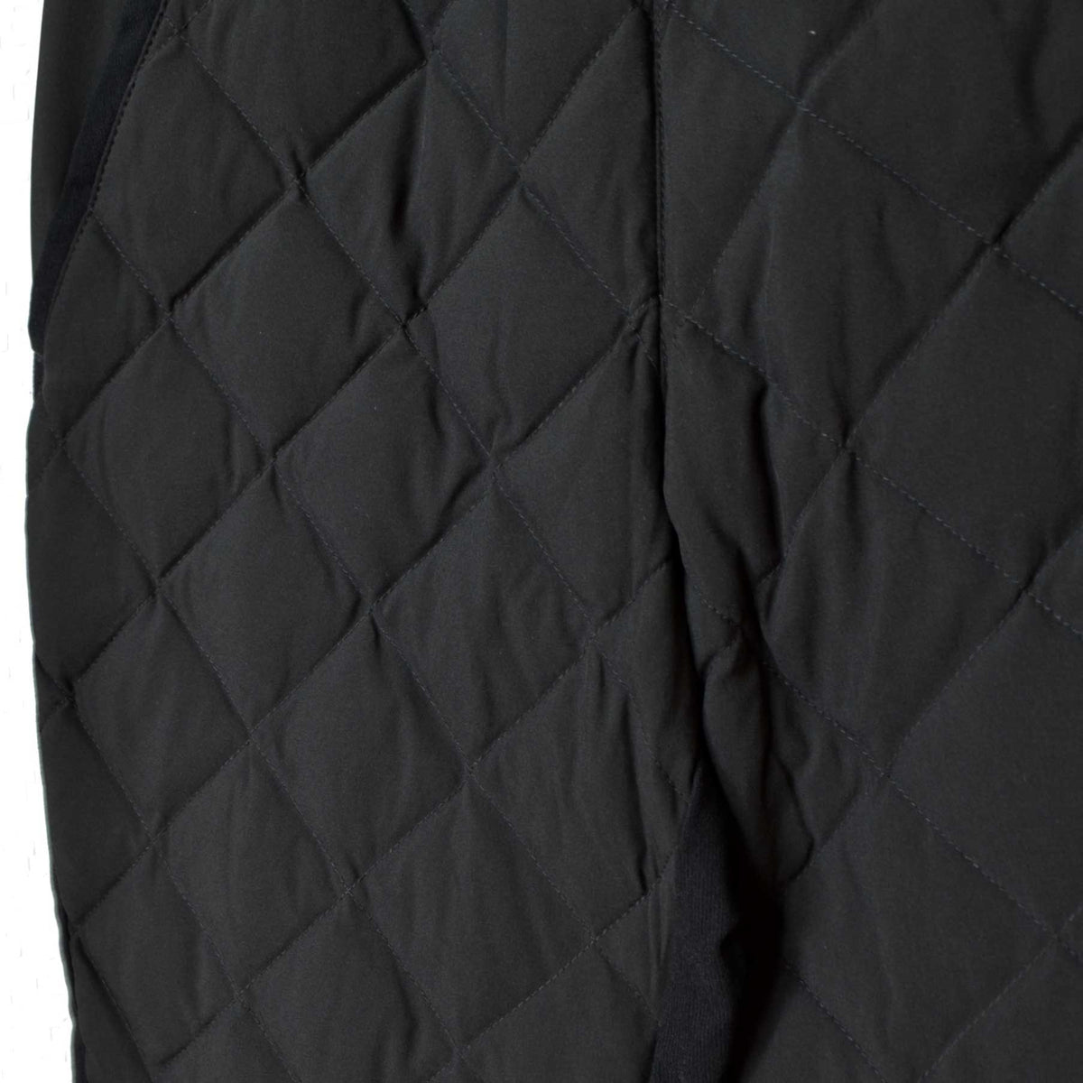 ダウン パンツ キルティング 暖か 防寒 ストレッチ ウエストゴム 秋 冬 M L ダウン80%・フェザー20%