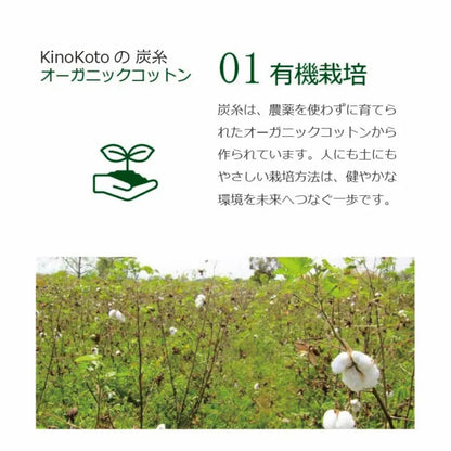 オーガニック素材についての説明とイメージ画像