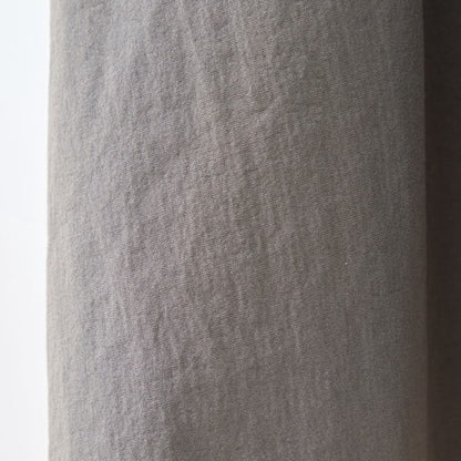 【M〜L/L〜LL】フリルネックロングベスト 大胆フリル レイヤード 体型カバー ナイロン混